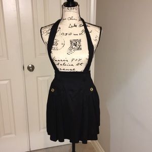 ♡BNWT Betsey Johnson™ Jumper Dress♡ Dress-Skirt w/ Halter Neck Tie♡ Size 4/6♡